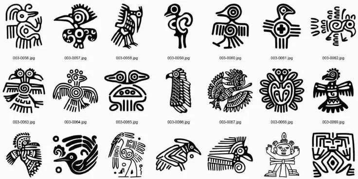 grecas mayas - Buscar con Google | Simbolos Mayas | Pinterest