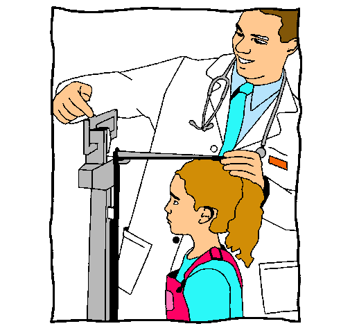 Dibujo de Medir la estatura pintado por Pediatra en Dibujos.net el ...