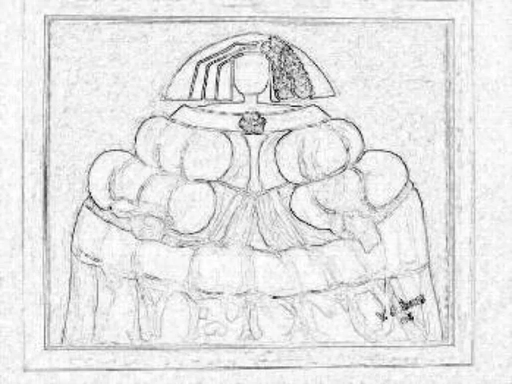 dibujo menina (3) | Decorar tu casa es facilisimo. dibujo menina (3) | Decorar tu casa es facilisimo.