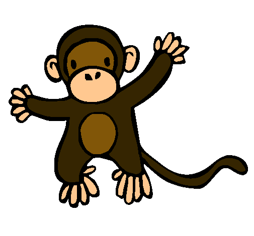 Dibujo de Mono pintado por Bebe en Dibujos.net el día 05-09-10 a ...