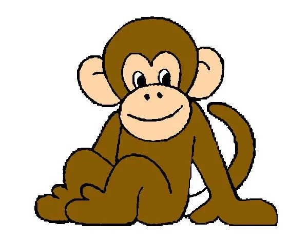 Dibujo de mi mono pintado por Briggithe en Dibujos.net el día 27 ...