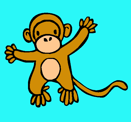 Dibujo de Mono pintado por Chango en Dibujos.net el día 21-10-10 a ...