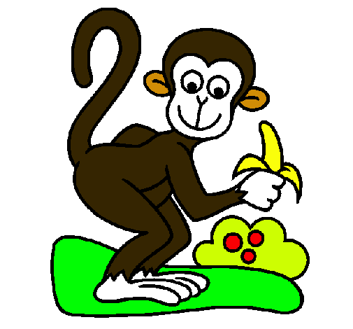 Dibujo de Mono pintado por titi en Dibujos.net el día 18-11-10 a ...