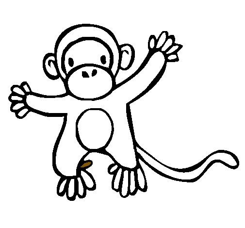 Dibujo de Mono pintado por Tximino en Dibujos.net el día 31-03-11 ... Dibujo de Mono pintado por Tximino en Dibujos.net el día 31-03-11 ...