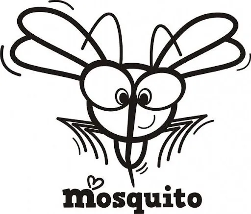 Dengue mosquito animado para colorear - Imagui