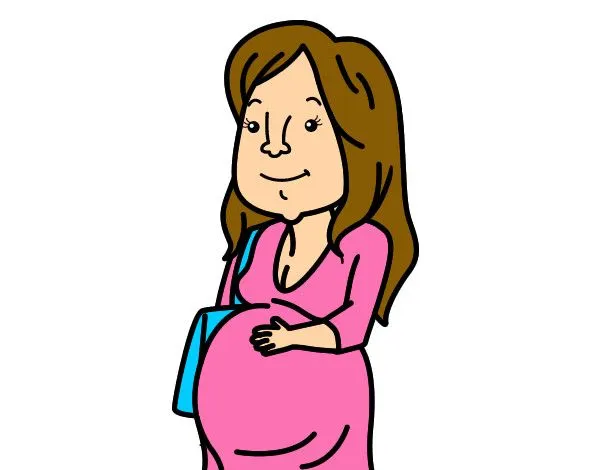 Dibujo de Mujer embarazada pintado por Snpc12127 en Dibujos.net el ...