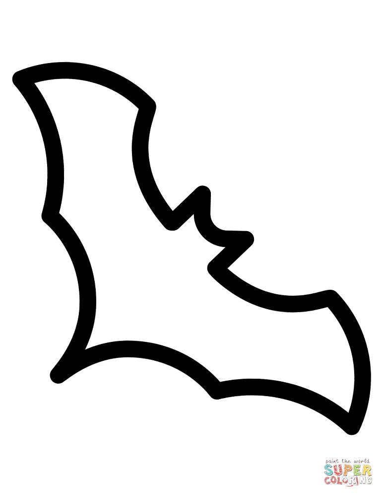 Dibujo de Murciélago de Halloween para colorear | Dibujos para colorear imprimir gratis Dibujo de Murciélago de Halloween para colorear | Dibujos para colorear imprimir gratis