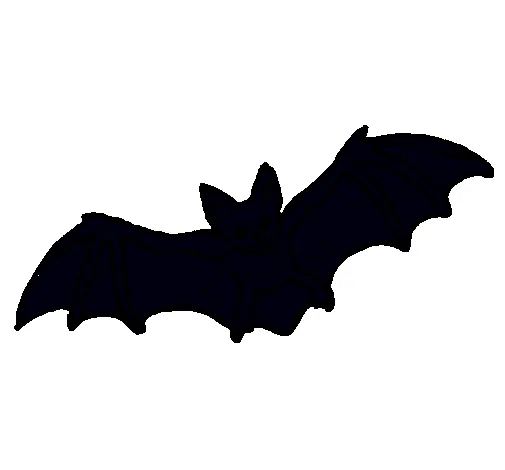 Dibujo de Murciélago volando pintado por Murcielago en Dibujos.net ...