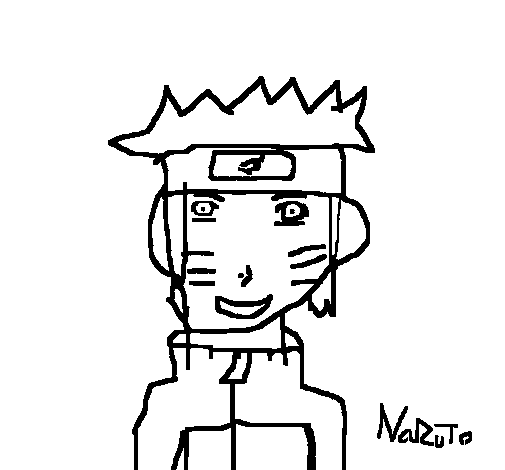 Dibujo de Naruto 1 para Colorear - Dibujos.net