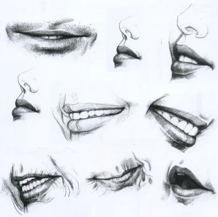 Dibujo al natural: Dibujando la boca | Dibujo | Pinterest | Dibujo ...