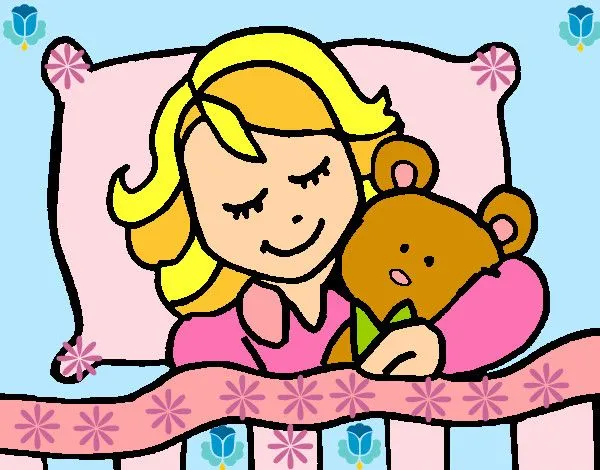 Dibujo de Niña durmiendo pintado por Mirene456 en Dibujos.net el ...