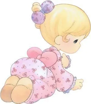 Dibujo de niña romantica - Imagenes y dibujos para imprimir Dibujo de niña romantica - Imagenes y dibujos para imprimir