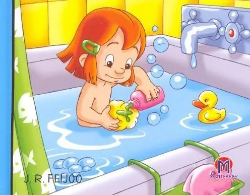 dibujo de niño bañandose - Buscar con Google | Dibujos | Pinterest ...