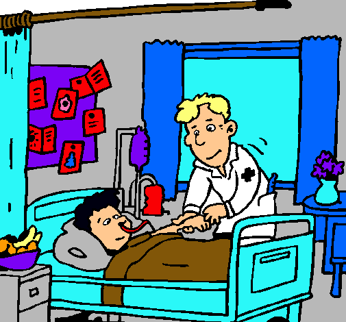 Dibujo de Niño hospitalizado pintado por Enfermero en Dibujos.net ...
