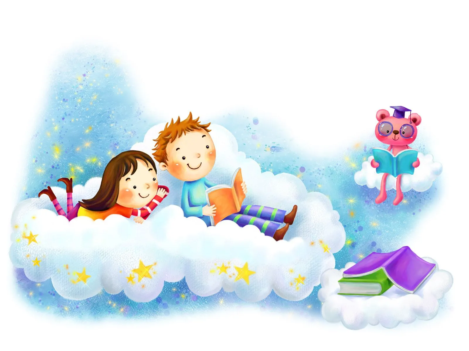 dibujo niños leyendo | Bibliotecas Públicas de Cártama dibujo niños leyendo | Bibliotecas Públicas de Cártama