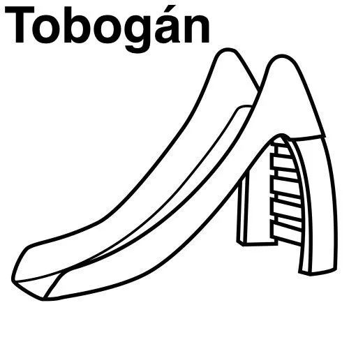 Dibujo niños en tobogan - Imagui