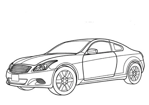 Dibujo de Nissan Skyline para colorear | Dibujos para colorear ...