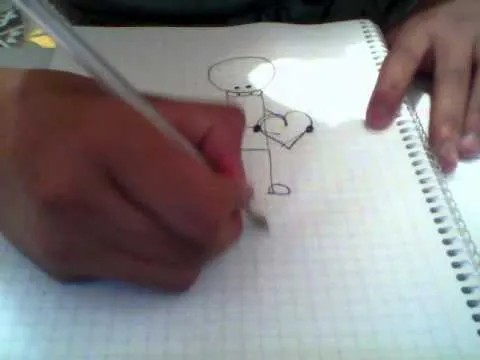 Como hacer un dibujo para tu novi@ en menos de 3 minutos - YouTube