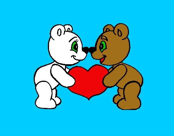 osos-enamorados-dibujos-de-los ...