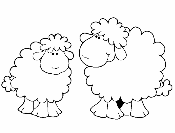 Imagenes de ovejas tiernas caricaturas - Imagui