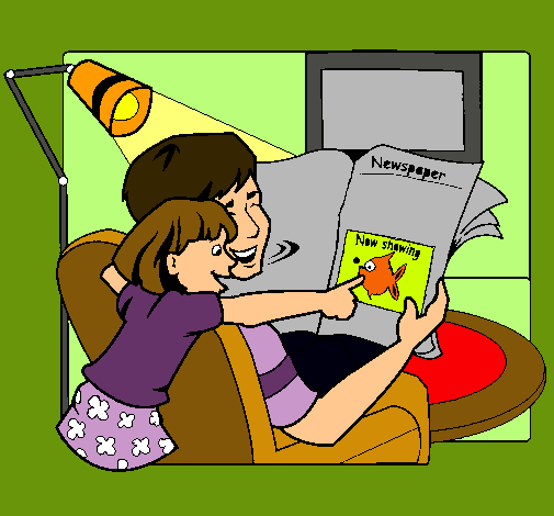 Dibujo de Padre e hija felices pintado por Mafer en Dibujos.net el ... Dibujo de Padre e hija felices pintado por Mafer en Dibujos.net el ...