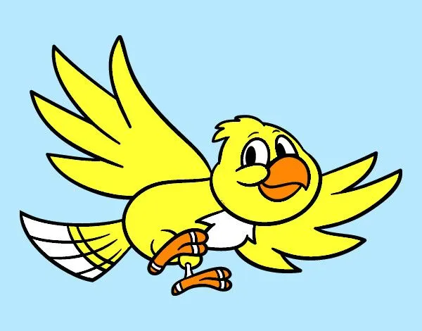 Dibujo de Pájaro volando pintado por Lamorales en Dibujos.net el ...