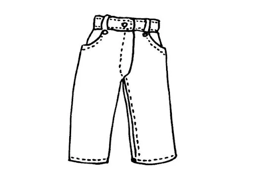 Dibujos de pantalones de niños - Imagui
