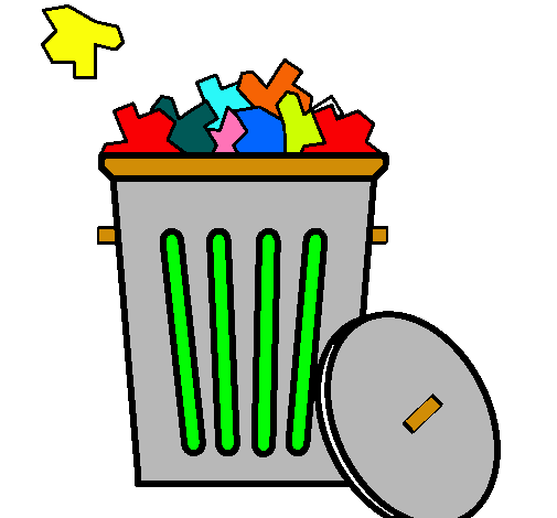 Dibujo de un basurero - Imagui