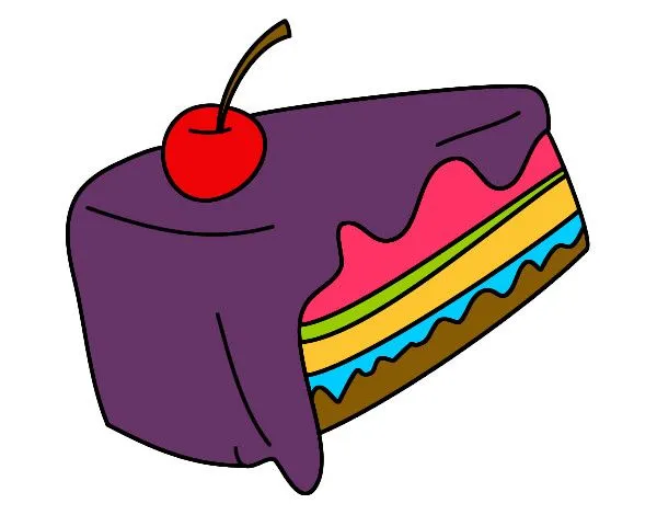 Dibujo de pastel multicolor pintado por Vionette en Dibujos.net el ...