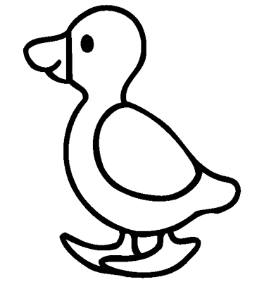 Pato para dibujar - Imagui