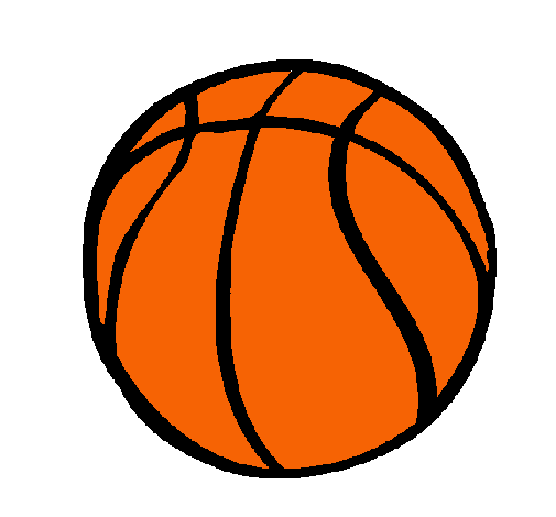 Dibujo de Pelota de básquet pintado por Basket en Dibujos.net el ...