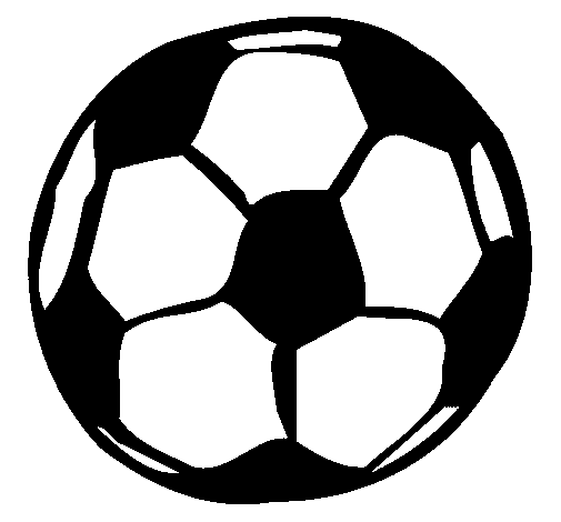 Dibujo de Pelota de fútbol para Colorear - Dibujos.net