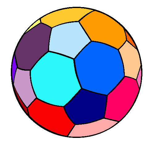 Dibujo de Pelota de fútbol II pintado por Futsal en Dibujos.net el ...