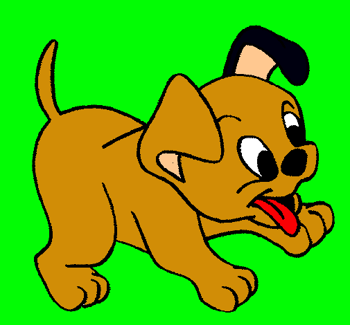 Dibujo de Perrito pintado por Bonito en Dibujos.net el día 08-02 ... Dibujo de Perrito pintado por Bonito en Dibujos.net el día 08-02 ...