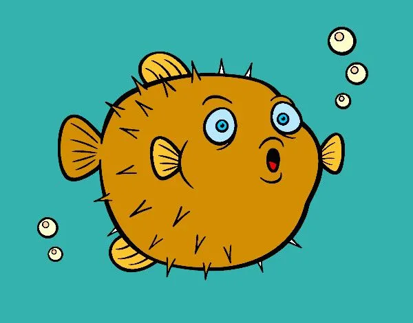Dibujo de Pez globo pintado por Sufrit en Dibujos.net el día 16-12 ... Dibujo de Pez globo pintado por Sufrit en Dibujos.net el día 16-12 ...