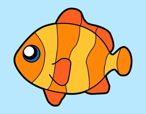 Dibujo de pez payaso pintado por Esantalo en Dibujos.net el día 03 ...