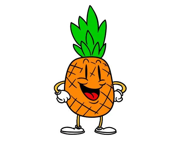 Dibujo de Piña animada pintado por Daliana21 en Dibujos.net el día ... Dibujo de Piña animada pintado por Daliana21 en Dibujos.net el día ...