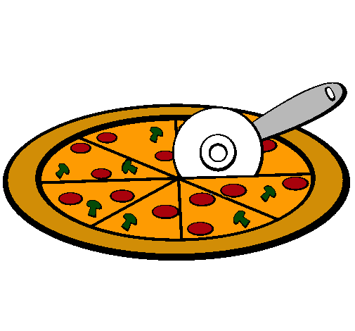 Dibujo de Pizza pintado por Pizza en Dibujos.net el día 05-01-11 a ...