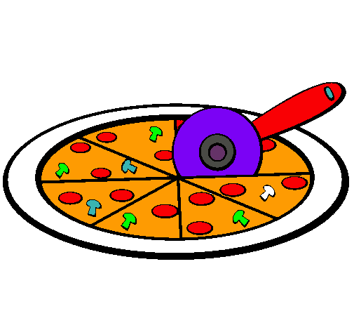 Dibujo de Pizza pintado por Pizzas en Dibujos.net el día 13-01-11 ...
