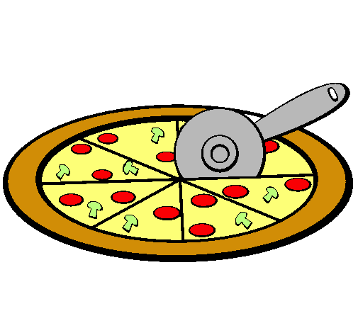 Dibujo de Pizza pintado por Pizzas en Dibujos.net el día 23-03-11 ...