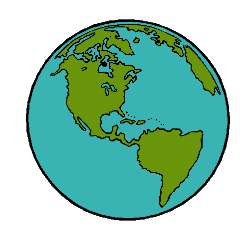 Dibujo de Planeta Tierra pintado por Junkal en Dibujos.net el día ...