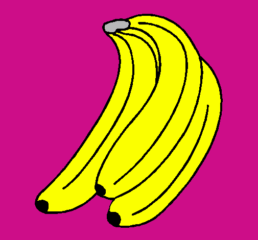 Dibujo de Plátanos pintado por Banana en Dibujos.net el día 27-11 ...