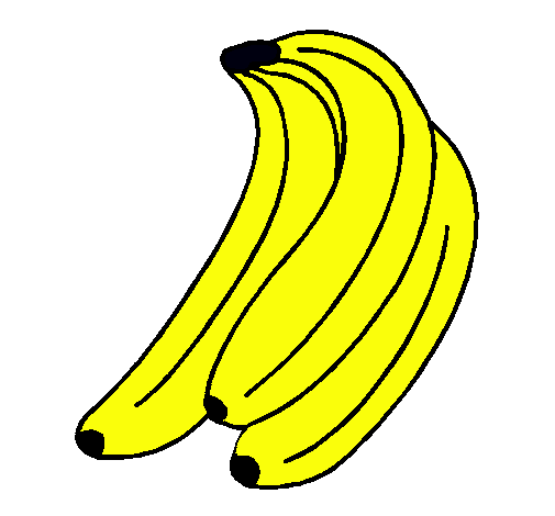 Dibujo de Plátanos pintado por Banana en Dibujos.net el día 28-01 ...