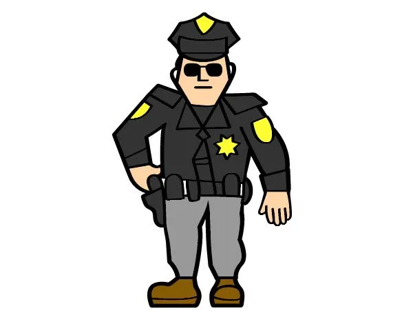 Dibujo de Policía Municipal pintado por Ericzo en Dibujos.net el ...
