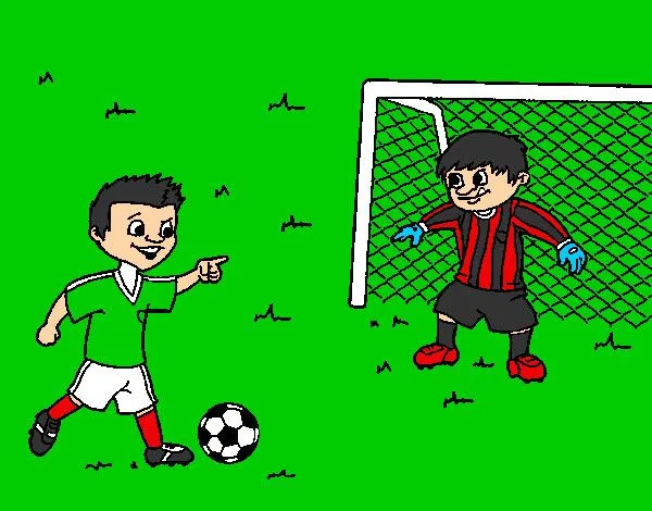 Dibujo de Portero de fútbol pintado por Alfreito en Dibujos.net el ...