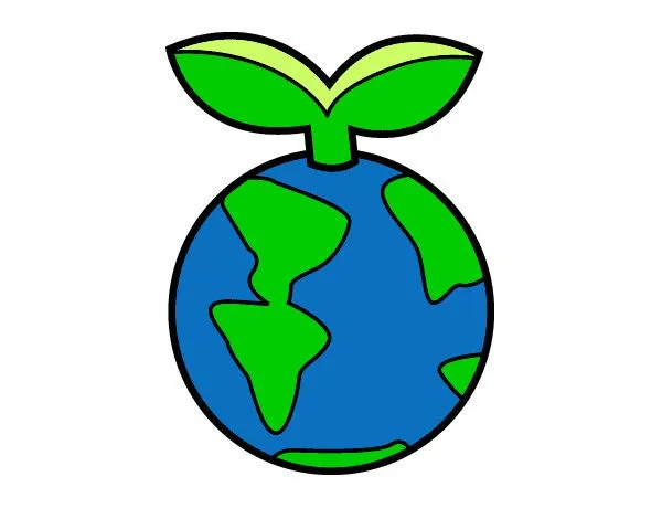 Dibujo de ahi qe cuidar a nuestro planeta pintado por Kamyflor en ...