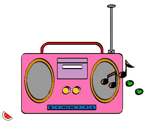 Dibujo de mi radio pintado por Iara2000 en Dibujos.net el día 16 ...
