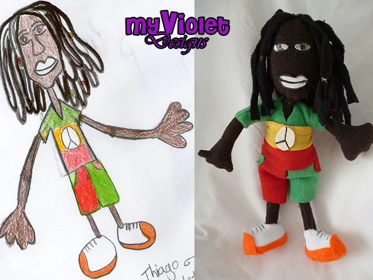 Dibujo Rastafari myvioletdesigns.com | Transformacion de dibujos ...
