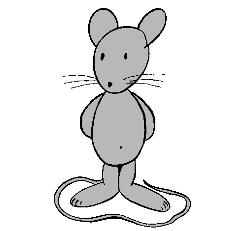 Dibujo de Rata de pie pintado por Ratonsito en Dibujos.net el día ...