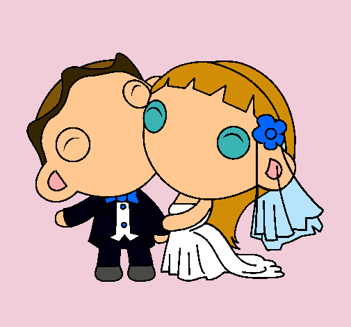 Dibujo de Recién casados II pintado por Matrimonio en Dibujos.net ...